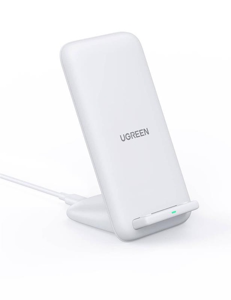 Бездротовий зарядний пристрій Ugreen CD221 White (80576) 80576 фото