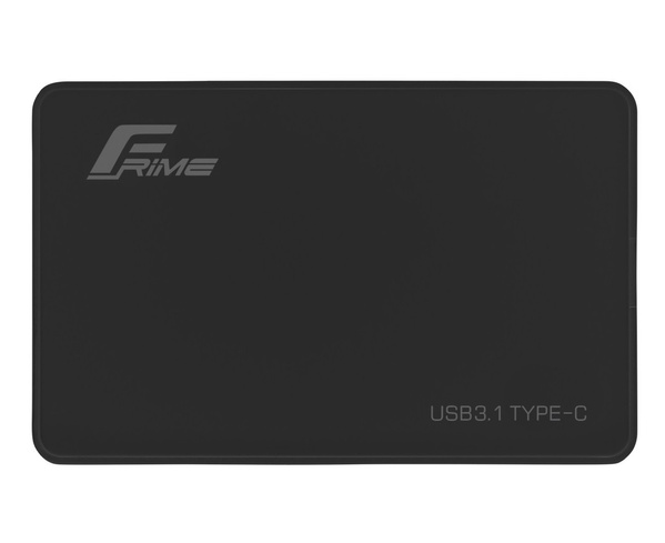 Зовнішня кишеня Frime SATA HDD/SSD 2.5", TYPE C(USB3.1), Plastic, Black (FHE10.25U31) FHE10.25U31 фото