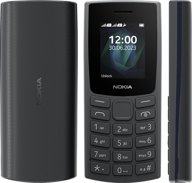 Мобільний телефон Nokia 105 2023 Dual Sim Charcoal Nokia 105 2023 DS Charcoal фото