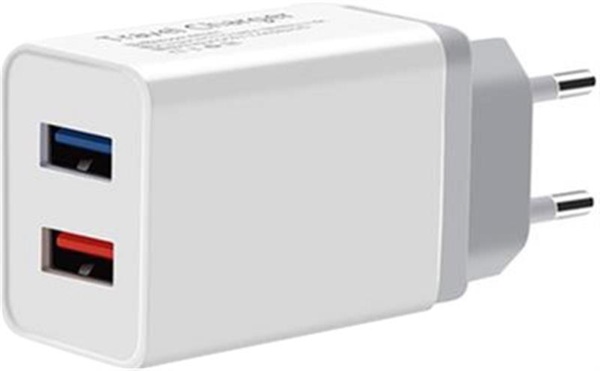 Мережевий зарядний пристрій XoKo WC-210 (2USB, 2.4A) White (WC-210-WH) WC-210-WH фото