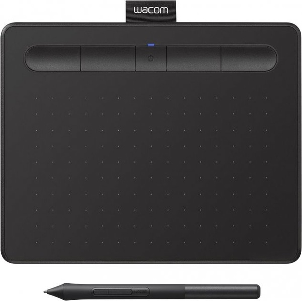 Графічний планшет Wacom Intuos S Bluetooth Black Manga (CTL-4100WLK-M) CTL-4100WLK-M фото