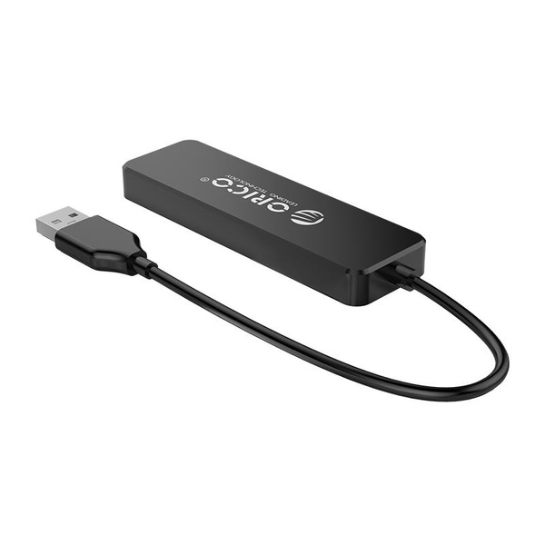 Концентратор USB2.0 Orico FL01-BK-BP 4хUSB2.0 Black (CA913237) CA913237 фото