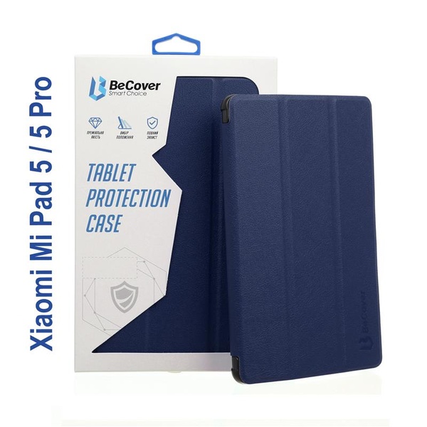 Чохол-книжка BeCover Smart для Xiaomi Mi Pad 5/5 Pro Deep Blue (706704) 706704 фото