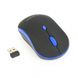 Мишка бездротова Gembird MUSW-4B-03-B Black/Blue USB MUSW-4B-03-B фото 1