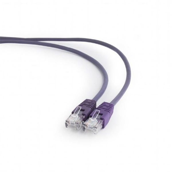 Патч-корд UTP Cablexpert (PP12-2M/V) літий, 50u "штекер із засувкою, 2 м, фіолетовий PP12-2M/V фото