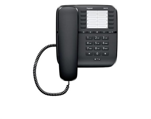Провiдний телефон Gigaset DA510 Black (S30054-S6530-R601) S30054-S6530-R601 фото