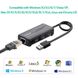 Концентратор USB 3.0 Ugreen 3xUSB 2.0 + RJ45 1000M Ethernet, Black (20264) 20264 фото 5