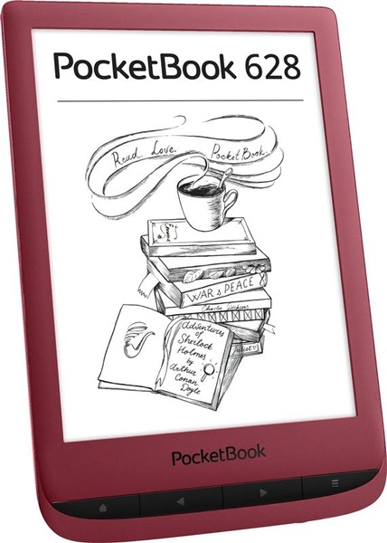 Електронна книга PocketBook 628 Ruby Red (PB628-R-CIS) PB628-R-CIS фото