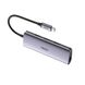 Концентратор USB Type-C Ugreen 3xUSB 3.0 + RJ45 1000M Ethernet, Gray (60718) 60718 фото 1