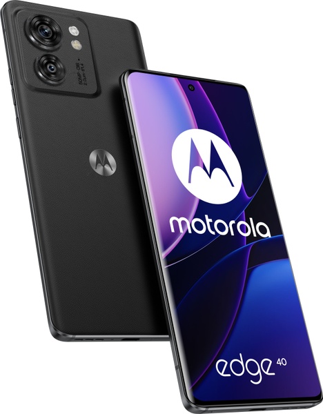 Смартфон Motorola Moto Edge 40 8/256GB Dual Sim Eclipse Black (PAY40042RS) PAY40042RS фото