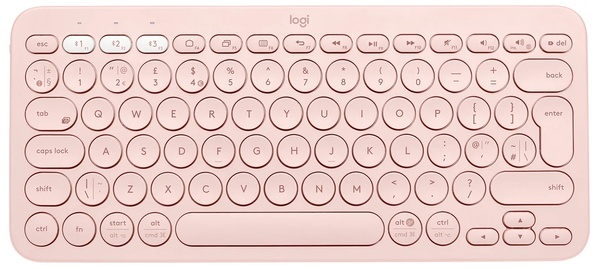 Клавіатура бездротова Logitech K380 Multi-Device Bluetooth Rose (920-009867) 920-009867 фото