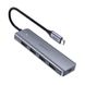 Концентратор USB Type-C Ugreen 4xUSB 3.0, Gray (70336) 70336 фото 1