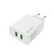 Мережевий зарядний пристрій ColorWay QC3.0 (2USBx3A) White (CW-CHS017Q-WT) CW-CHS017Q-WT фото 1