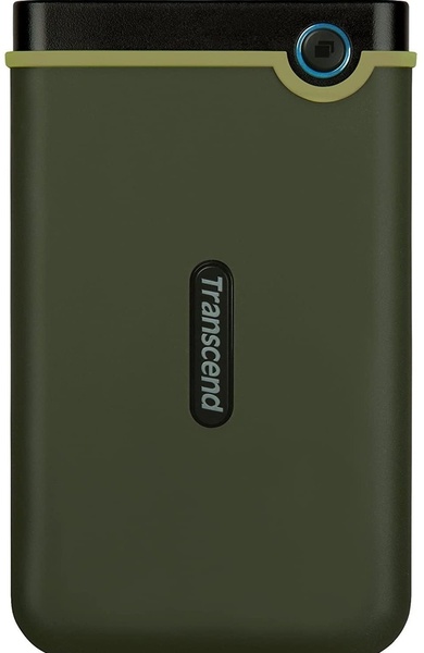 Накопичувач зовнiшнiй HDD 2.5" USB 2.0TB Transcend StoreJet 25M3 Military Green Slim (TS2TSJ25M3G) TS2TSJ25M3G фото