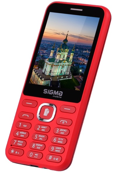 Мобiльний телефон Sigma mobile X-style 31 Power Type-C Dual Sim Red X-style 31 Power Type-C Red фото