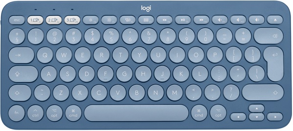 Клавіатура бездротова Logitech Wireless K380 for MAC UA Blueberry (920-011180) 920-011180 фото