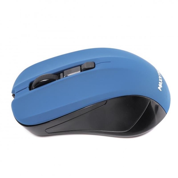 Мишка бездротова Maxxter Mr-337-Bl Blue USB Mr-337-Bl фото