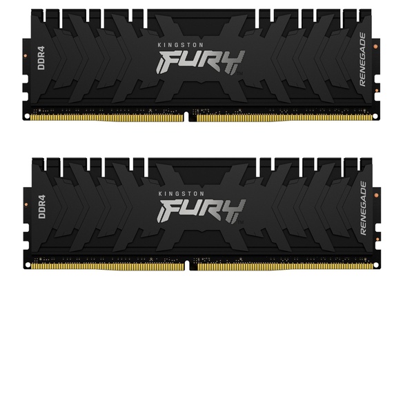 Модуль пам`ятi DDR4 2x8GB/3200 Kingston Fury Renegade Black (KF432C16RBK2/16) KF432C16RBK2/16 фото