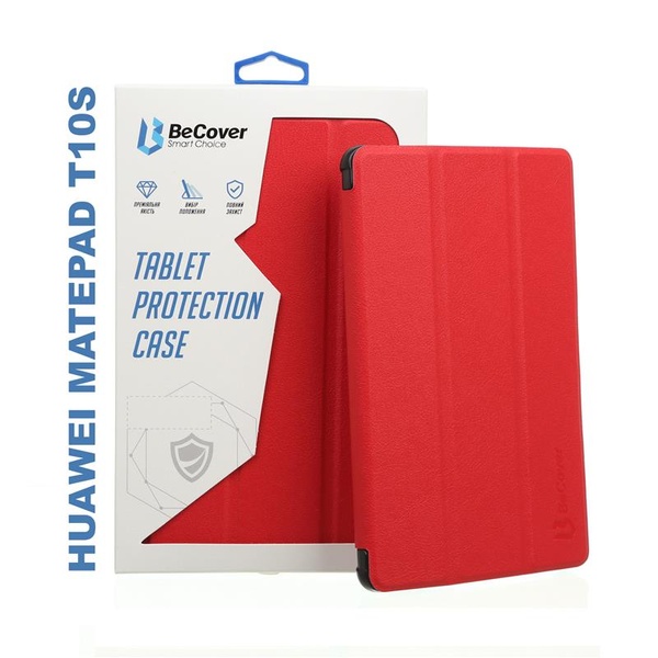 Чохол-книжка BeCover Smart Case для Huawei MatePad T 10s/T 10s (2nd Gen) Red (705404) 705404 фото