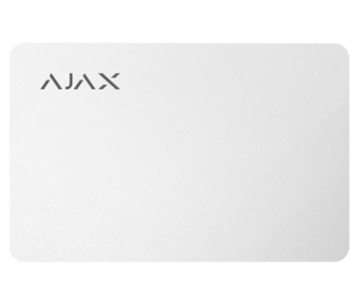Безконтактна картка Ajax Pass white (3шт) (23496.89.WH) 23496.89.WH фото