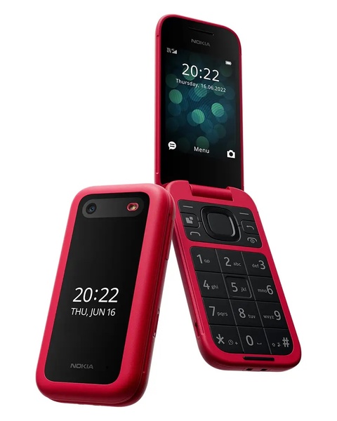 Мобільний телефон Nokia 2660 Flip Dual Sim Red Nokia 2660 Flip DS Red фото