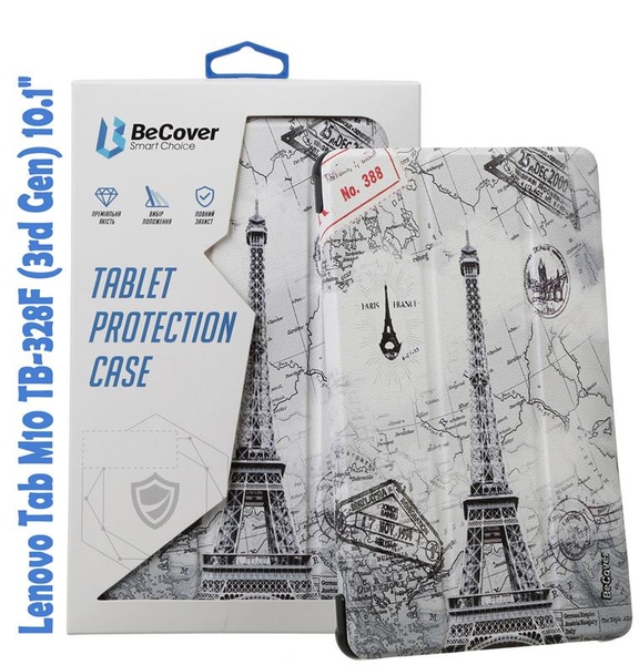 Чохол-книжка BeCover Smart для Lenovo Tab M10 TB-328F (3rd Gen) 10.1" Paris (708296) 708296 фото