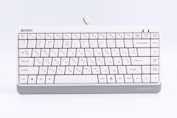 Клавіатура A4Tech Fstyler FKS11 White FKS11 USB (White) фото