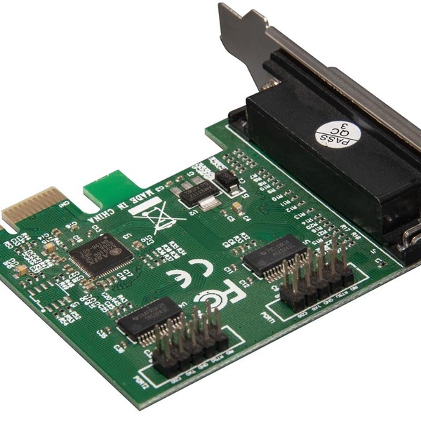 Контролер Frime AX99100 (ECF-PCIto2S1PAX99100.LP) PCI-E-2xRS232+1xLPT ECF-PCIto2S1PAX99100.LP фото