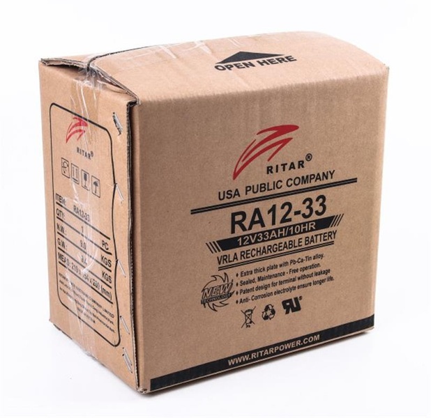 Акумуляторна батарея Ritar 12V 33AH (RA12-33) AGM RA12-33 фото