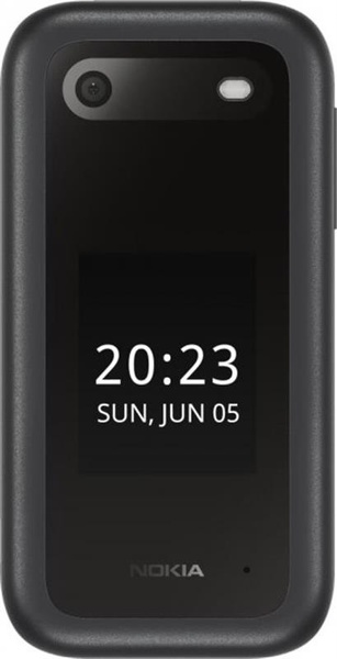 Мобільний телефон Nokia 2660 Flip Dual Sim Black Nokia 2660 Flip DS Black фото