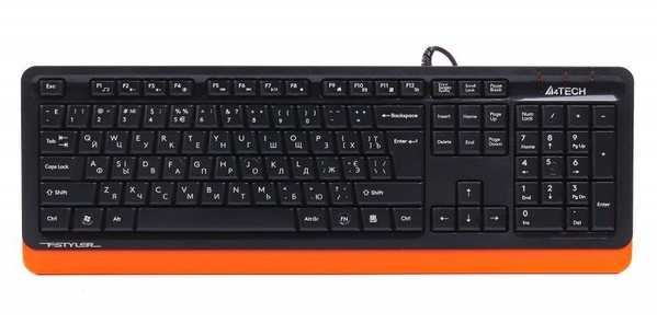 Клавіатура A4Tech Fstyler FKS10 Orange FKS10 (Orange) фото