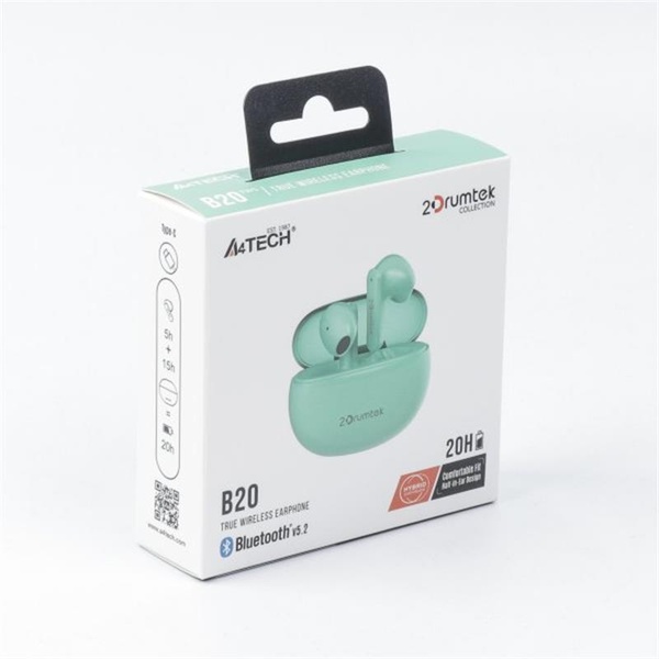 Bluetooth-гарнітура A4Tech B20 Mint Green B20 (Mint Green) фото