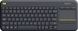 Клавіатура бездротова Logitech K400 Plus Black (920-007145) 920-007145 фото 1