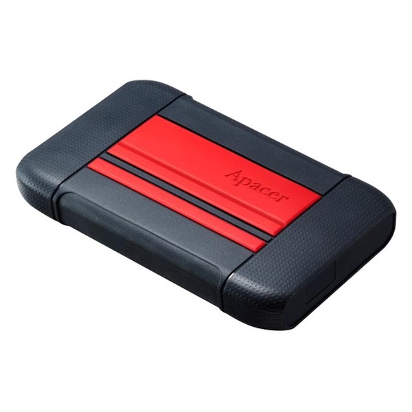 Зовнішній жорсткий диск 2.5" USB 2TB Apacer AC633 Black/Red (AP2TBAC633R-1) AP2TBAC633R-1 фото