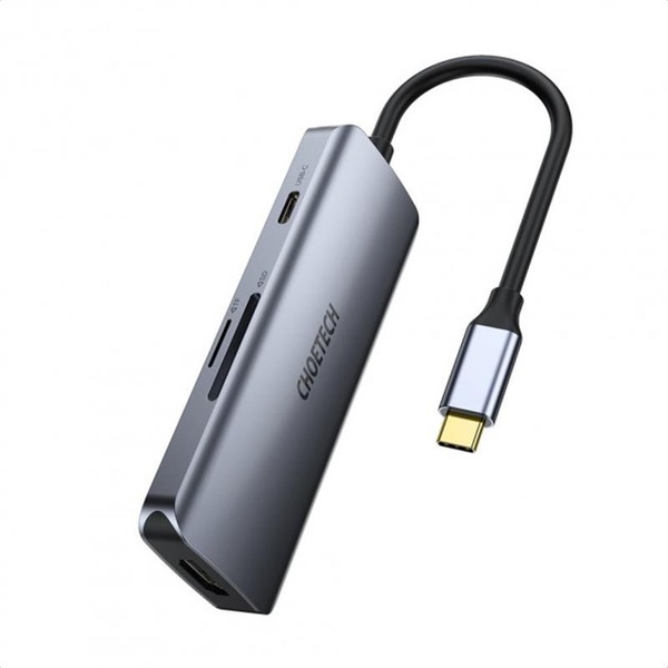 Концентратор Choetech HUB-M19 7 in 1 USB-C to HDMI Multiport Adapter HUB-M19 фото