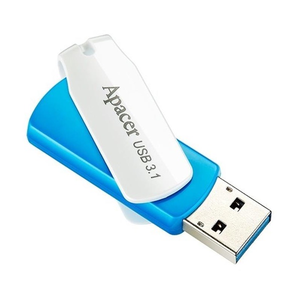 Флеш-накопичувач USB3.1 32GB Apacer AH357 Blue/White (AP32GAH357U-1) AP32GAH357U-1 фото