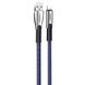 Кабель ColorWay USB-Lightning, 2.4А, 1м, Blue (CW-CBUL010-BL) CW-CBUL010-BL фото 2