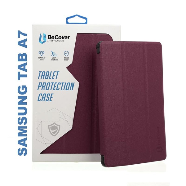 Чохол-книжка BeCover Smart для Samsung Galaxy Tab A7 SM-T500/SM-T505/SM-T507 Red Wine (705614) 705614 фото