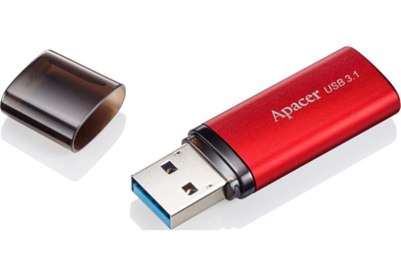 Флеш-накопичувач USB3.1 128GB Apacer AH25B Red (AP128GAH25BR-1) AP128GAH25BR-1 фото