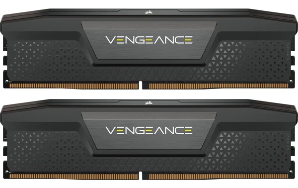 Модуль пам`ятi DDR5 2x16GB/6000 Corsair Vengeance Black (CMK32GX5M2B6000C40) CMK32GX5M2B6000C40 фото