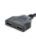 Кабель-розгалужувач Cablexpert HDMI - 2хHDMI, (M/F), 0.3 м, Black (DSP-2PH4-04) DSP-2PH4-04 фото 3