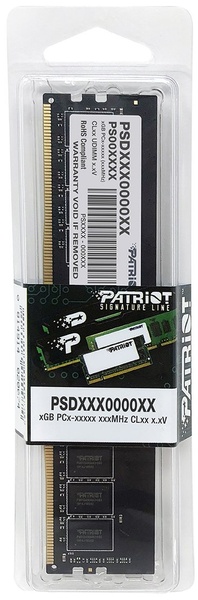 Модуль пам`яті DDR4 8GB/3200 Patriot Signature Line (PSD48G320081) PSD48G320081 фото