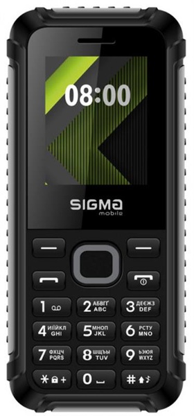 Мобiльний телефон Sigma mobile X-style 18 Track Dual Sim Black/Grey X-style 18 Track Black/Grey фото