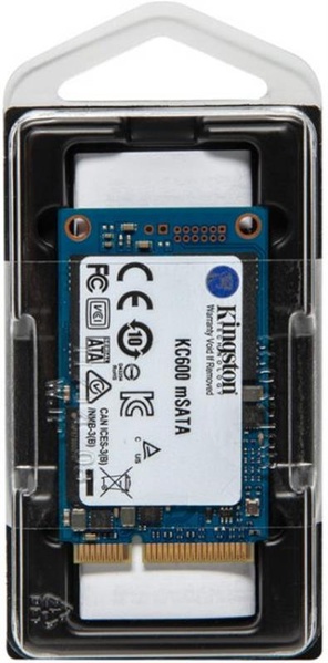 Накопичувач SSD 512GB Kingston KC600 mSATA SATAIII 3D TLC (SKC600MS/512G) SKC600MS/512G фото