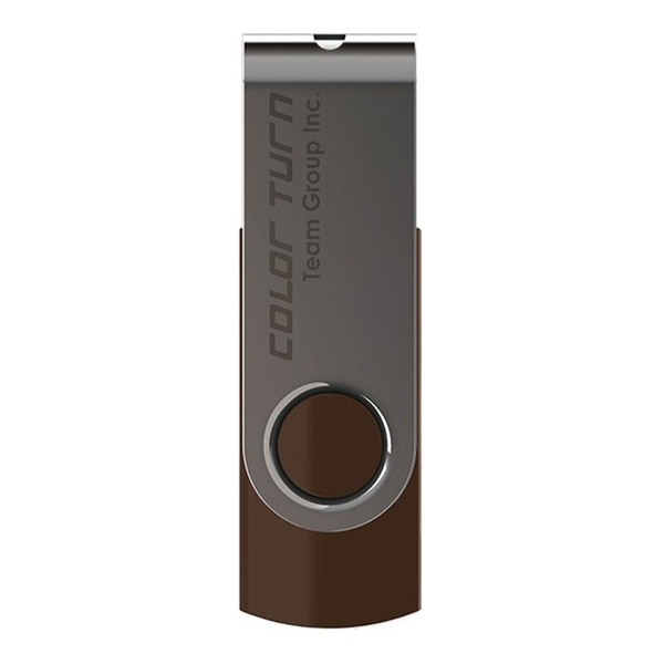 Флеш-накопичувач USB 8GB Team Color Turn E902 Brown (TE9028GN01) TE9028GN01 фото