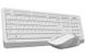 Комплект (клавіатура, мишка) бездротовий A4Tech Fstyler FG1010 White USB FG1010 (White) фото 3