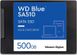Накопичувач SSD 500GB WD Blue 2.5" SATAIII 3D TLC (WDS500G3B0A) WDS500G3B0A фото 1