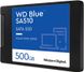 Накопичувач SSD 500GB WD Blue 2.5" SATAIII 3D TLC (WDS500G3B0A) WDS500G3B0A фото 3