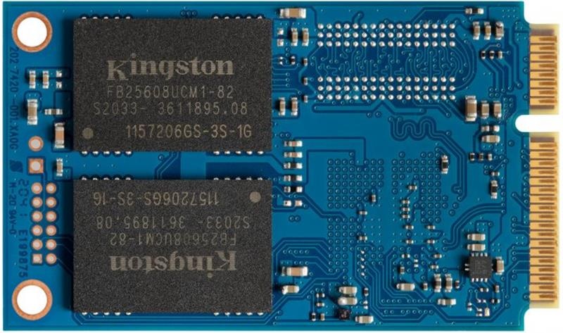 Накопичувач SSD 512GB Kingston KC600 mSATA SATAIII 3D TLC (SKC600MS/512G) SKC600MS/512G фото