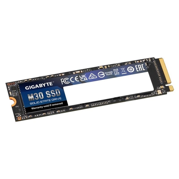 Накопичувач SSD 512GB Gigabyte M30 M.2 PCIe NVMe 3.0 x4 3D TLC (GP-GM30512G-G) GP-GM30512G-G фото